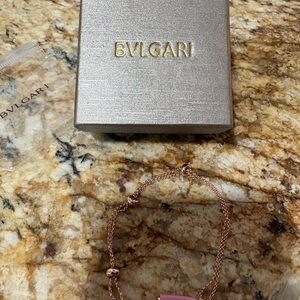 Rose Gold Bracelet with Pink popsicle